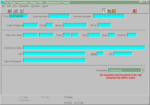 Template based reports